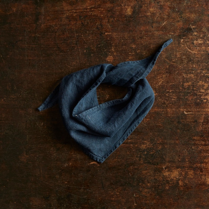 Swan Baby & Kids Scarf – Linen – Midnight