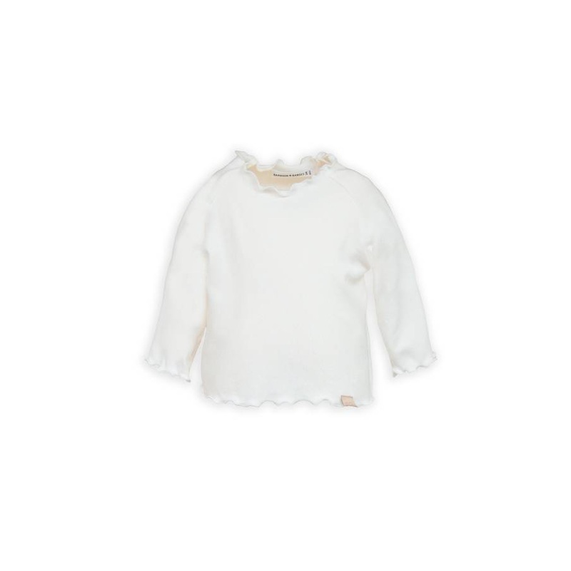Ribbed long-sleeved T-shirt – OFFWHITE 111
